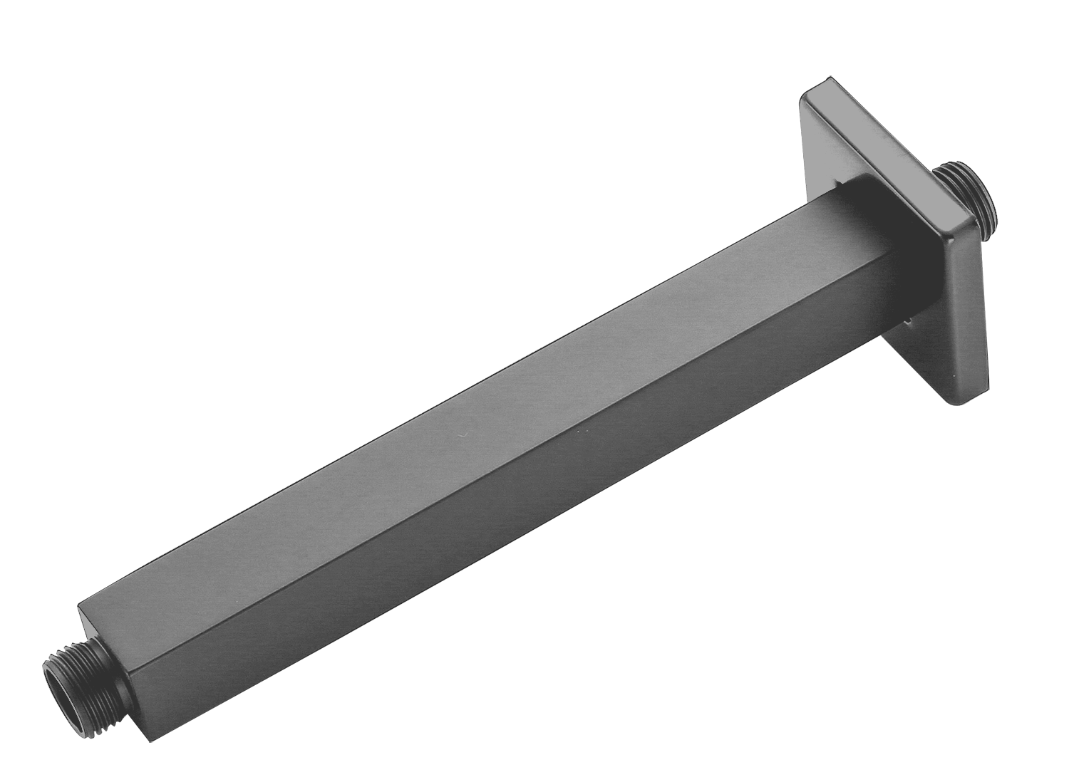 PRM110 Ceiling Mounted Shower rod Brushed Gunmetal Grey