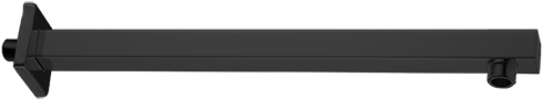 PRM110 Wall Mounted Shower rod Matte Black
