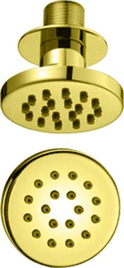 Round Body Jet RON0202 Shiny Gold