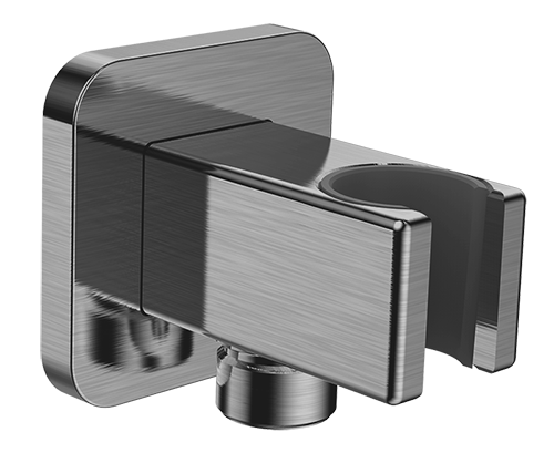 P00066 Square Shower holder Chrome
