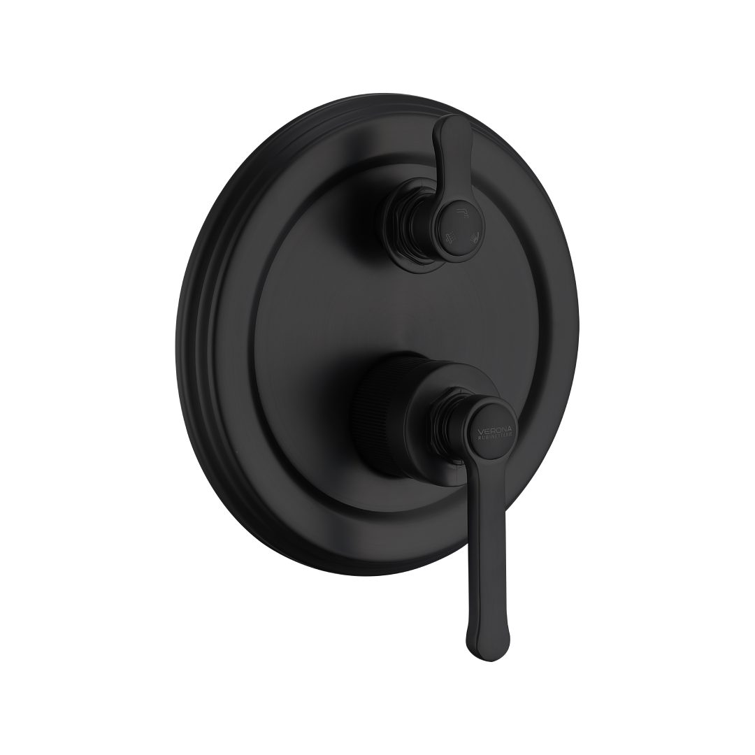 CM-106 Concealed Shower Mixer Matte Black