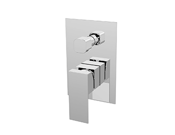 PLZ-105 Wall Mounted Bath Mixer Chrome