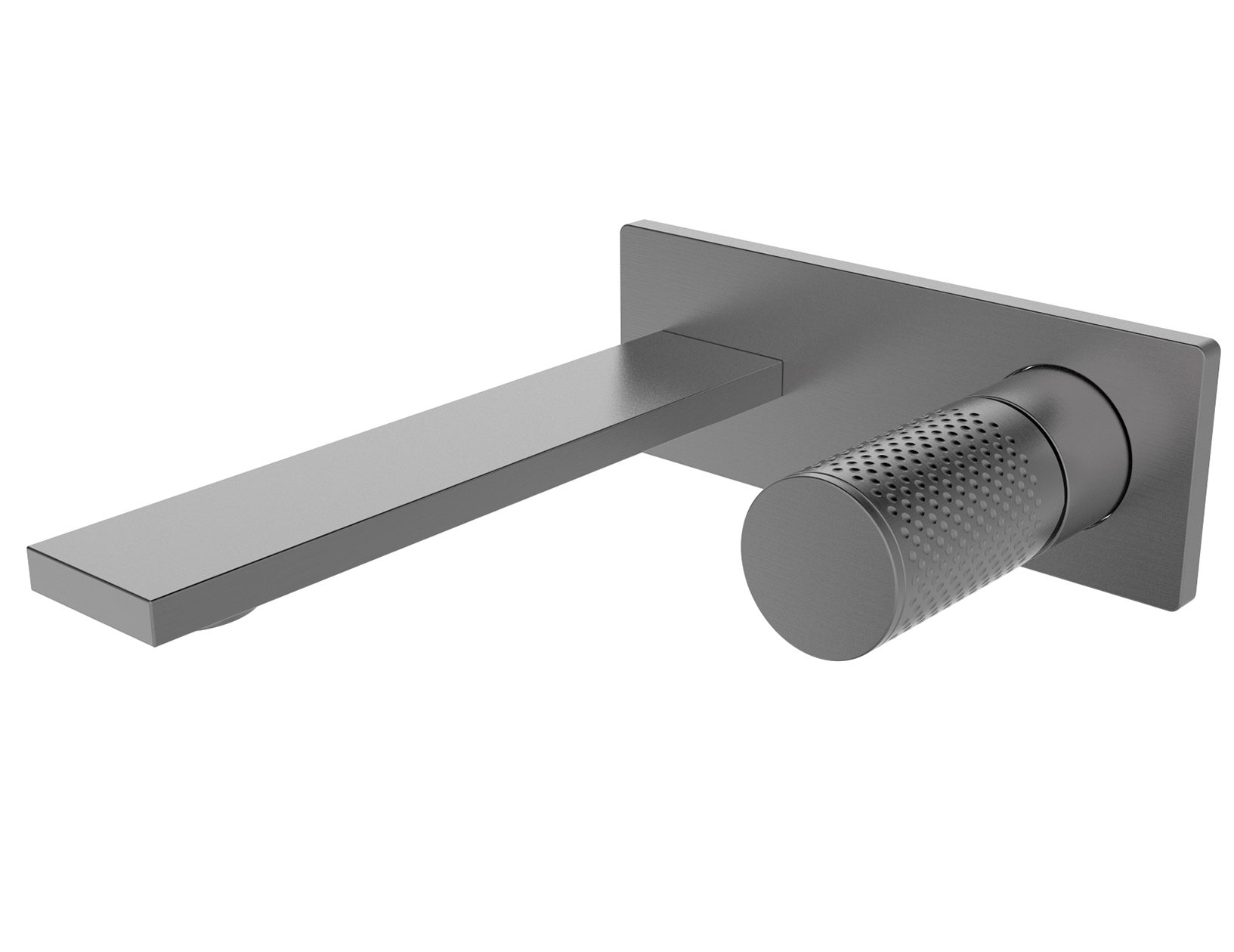 le-103 Concealed Basin Mixer Brushed Gunmetal Grey